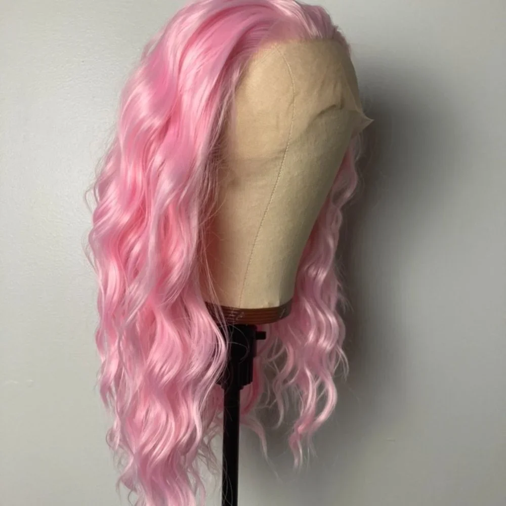 Light Pink Wig Lace Front Wig